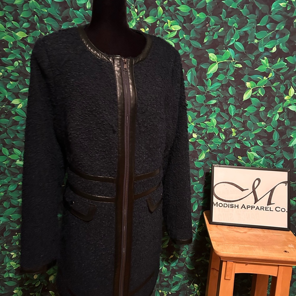 Women's Navy Coat